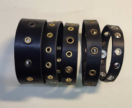 Bracciali in pelle